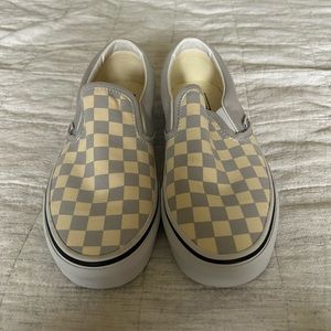 Vans Checkered Slip Ons